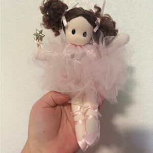 Berkeley Designs Ballerina Fairy Dancer Wind Up Music Box Moving Doll Vintage